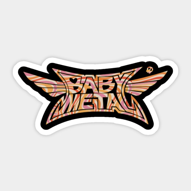 Baby metal rock Sticker by Pahala.kita